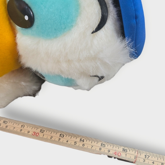 NWT Disney Plush Doll Vintage Donald Duck 16in Retro Sun and Star Rare 1970s L - Picture 15 of 15